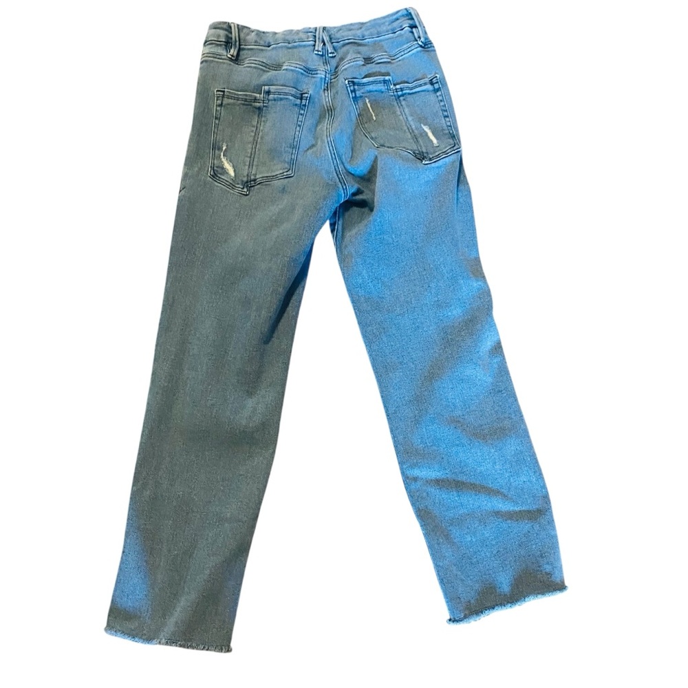Good American Good Straight Split Pockets Jeans - Picture 5 of 9